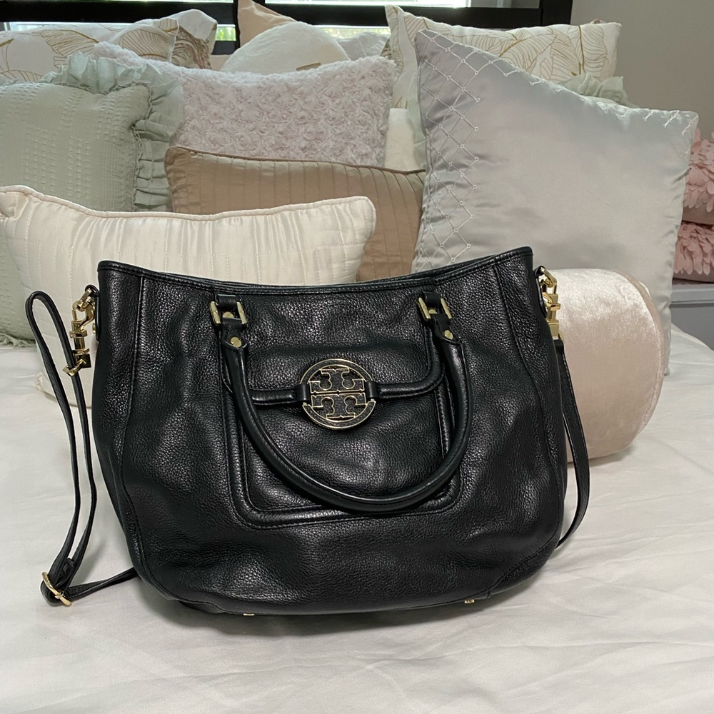 Tory Burch black crossbody.
